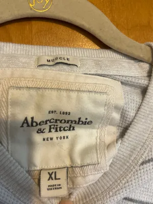 Vintage Men’s Abercrombie & Fitch Long Sleeve Muscle Thermal thumbnail 2