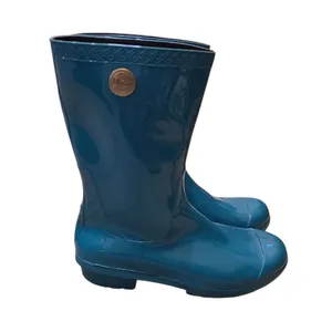 UGG Rain Boots Aqua Blue Size 6 thumbnail 3