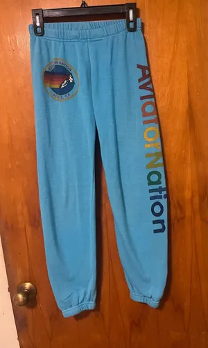 Aviator Nation Sweatpants teal XS thumbnail 1