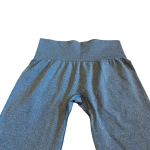 NVGTN Blue Stretch Leggings Pull-On Workout Lifting Full-Length Size Medium thumbnail 5