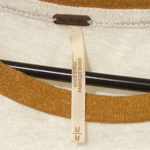 Free People Size Medium ‘Happiness Makes the World Go Round’ embroidered tee thumbnail 4