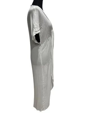 Show Me Your Mumu White Rayon Wrap Dress XS thumbnail 2
