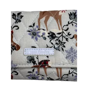 Vera Bradley Holiday Merry Deer Riley Compact‎ Wallet Wristlet Winter Christmas thumbnail 3
