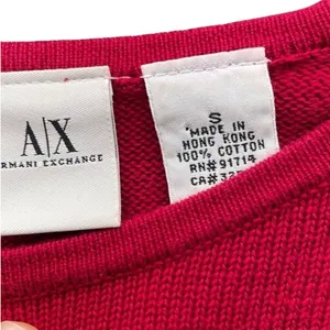 Armani Exchange AX Sweater Red Small‎ thumbnail 5