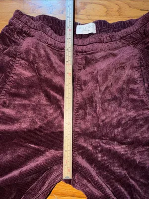 Pilcro Anthropologie Wide-Leg Corduroy Pants in Rust thumbnail 6