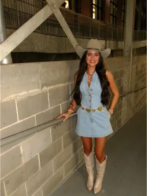 Denim dress Blue Size XS thumbnail 2