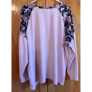Alchemy Thread Raglan Sleeve‎ Pink Camo Print XXL Made in China thumbnail 7