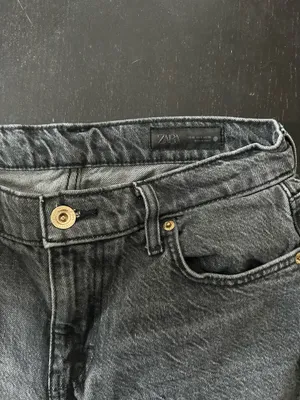 ZARA Black Jeans Low-Rise thumbnail 2