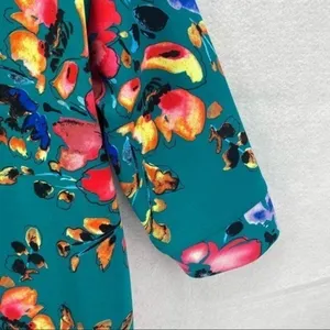 Baraschi‎ Floral Print Boatneck Top thumbnail 2