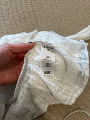 Francesca's NWT white tank top thumbnail 7
