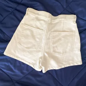 DL1961 Hepburn High Rise French Terry Shorts White Size 27 thumbnail 6
