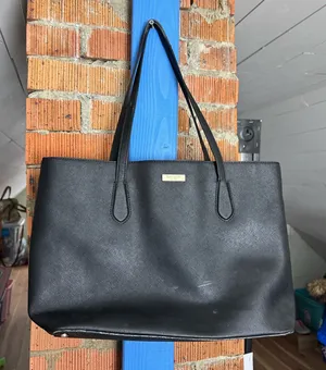 Kate Spade Laurel Way Jaymes Black Saffiano Leather Tote Bag thumbnail 1