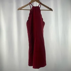 Lulus Endlessly Endearing Dress in Wine Red Size‎ Extra Small thumbnail 5