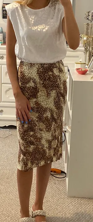 Red Dress Boutique On The Mark Multi Print Midi Skirt thumbnail 5