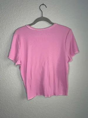 Hollister Crop Relaxed Short Sleeve T-Shirt thumbnail 3