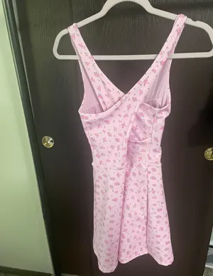Women’s pink athletic dress thumbnail 2
