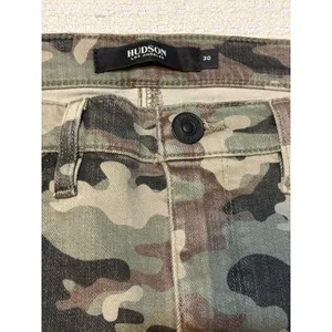 Hudson Barbara Super Skinny Camo Jeans Women’s Size 30 Stretch thumbnail 7