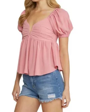 Entro babydoll top  thumbnail 1