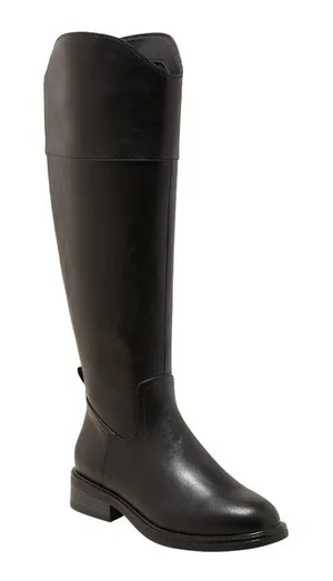 NWT A New Day Womens Sienna Tall Dress Boots with Memory Foam Insole Black 6.5M thumbnail 1