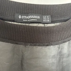 Stradivarius Black Sheer Mesh See Through Sheer Long Sleeve Top Oversize Small thumbnail 4