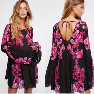 Free People Symphony Slip Dress Size Medium thumbnail 1