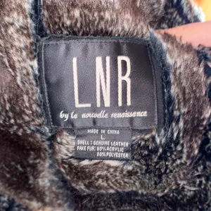 LNR Women's Leather + Faux FurJacket thumbnail 6
