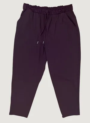 Lululemon Keep Moving Pant 14 Burgundy High Rise Athletic Luxtreme LW5CRBS thumbnail 1