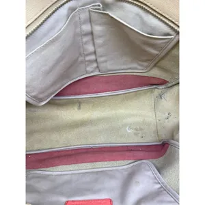 COACH Large Tan Orange Leather Tote/ Shoulder Bag thumbnail 12
