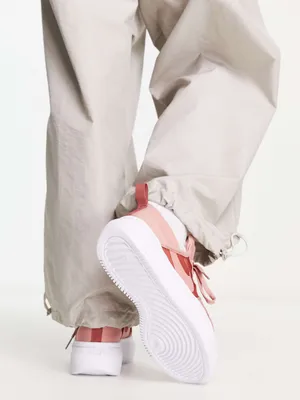 Nike Court Vision Alta Platform Sneakers In Rust Pink Size 10 thumbnail 5