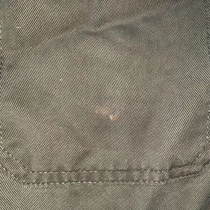 White House Black Market army green 5” loose normcore shorts thumbnail 3