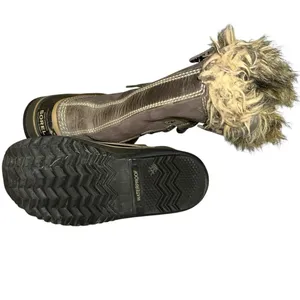 Sorel Joan of Arctic Waterproof Winter Boots Quarry‎ & Black Size 6 thumbnail 7