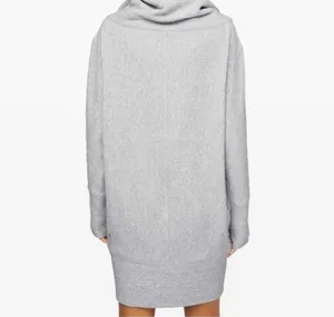 Lululemon Women's Along the Way Dress Ultra Light Gray Size: L thumbnail 2