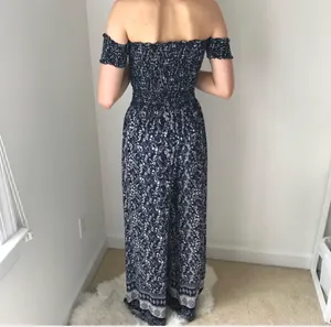 lulu’s off the shoulder jumpsuit thumbnail 3