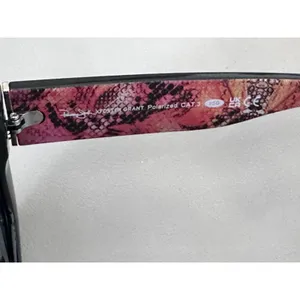 Panama Jack x Foster Grant Black Polarized Cat Eye Sunglasses thumbnail 4