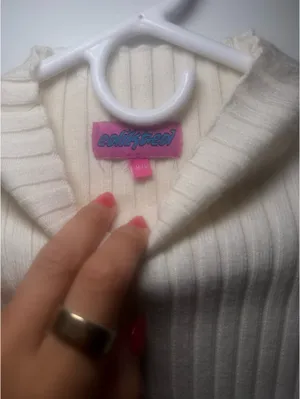 Edikted long sleeve crop top thumbnail 3