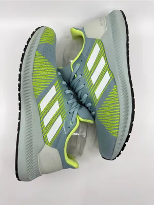 Adidas Solar Blaze Women's Running Shoes In Ash Grey and Hi-Res Yellow SZ 7.5 thumbnail 7