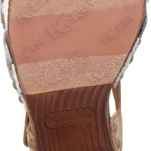 Korks Natalia Knot Sandals Size 8 Blue thumbnail 6