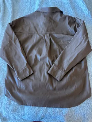 Abercrombie Oversized Faux Leather Jacket thumbnail 2