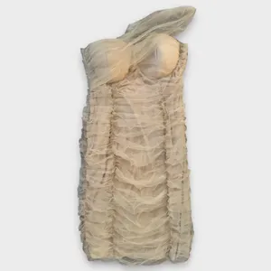 Lavish Lice NWT Ruched Off The Shoulder Sheath Dress Size UK/20, US/16 thumbnail 10