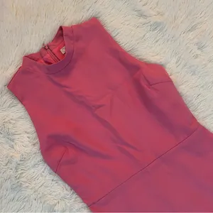 TCEC Sleeveless Pink Mini Dress Women’s Small – Lined, Hidden Back Zipper thumbnail 2