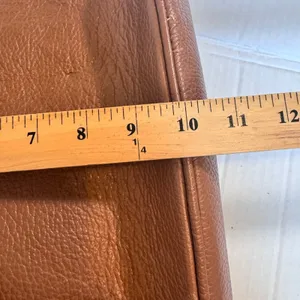 Vintage Tuscany Leather Tan Tote Bag Handbag Purse Classic thumbnail 13