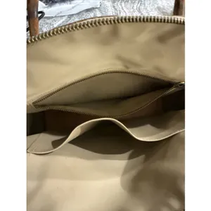 Vintage King Ranch Canvas Leather La Bolsa Bag‎ STAMPED JJ Kingsville Texas thumbnail 8