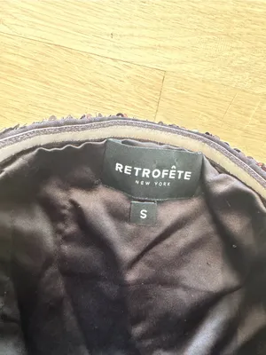 Retrofête Heather Sequin Dress in Brown thumbnail 4
