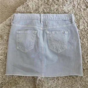 MOTHER Frayed Denim Miniskirt (NEVER WORN) thumbnail 2