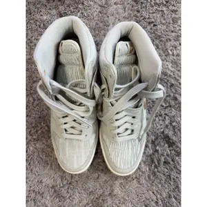 Nike Dunk Sky Hi Light Bone Red Bronze Wedge Sneakers Womens 7.5 thumbnail 5