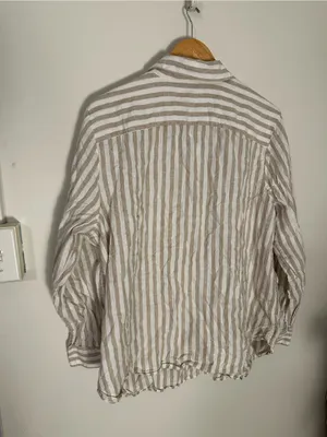 Banana Republic 100% linen The Everyday Linen shirt xxl thumbnail 6
