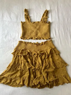 Free People Yellow Mustard Set thumbnail 1