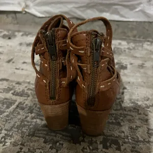 Frye Brown Naomi Pickstitch Shootie Boots Size 6 US thumbnail 5
