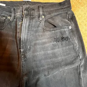 NWT AE AMERICAN EAGLE MOM JEAN BLACK WOMENS SZ 10 Streetstyle Urban Y2k 80s thumbnail 3
