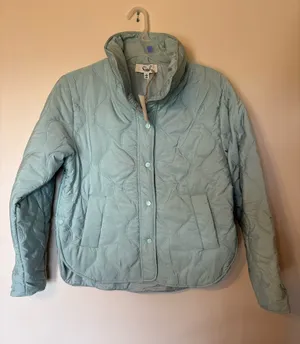 Easel Puffer Mint Green NWT thumbnail 1